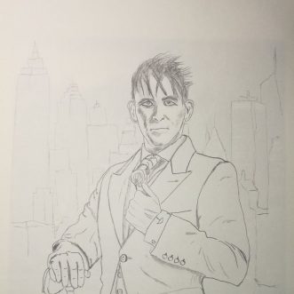Drawing: „Gotham – Oswald“ – Lineart