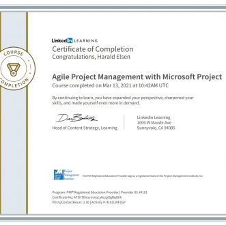 Agile Project Management with Microsoft Project