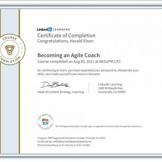 Becoming an Agile Coach